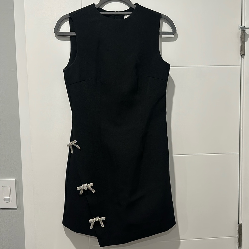 Commense Removable Rhinestone-Bow Tank Dress